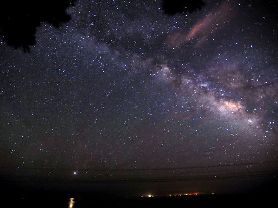 崂山里仰望银河 青岛摄影师晒星空美照