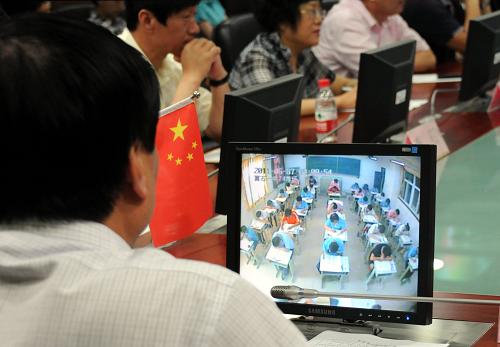 高中学考作弊将入档案 考试过程将全程录像 -