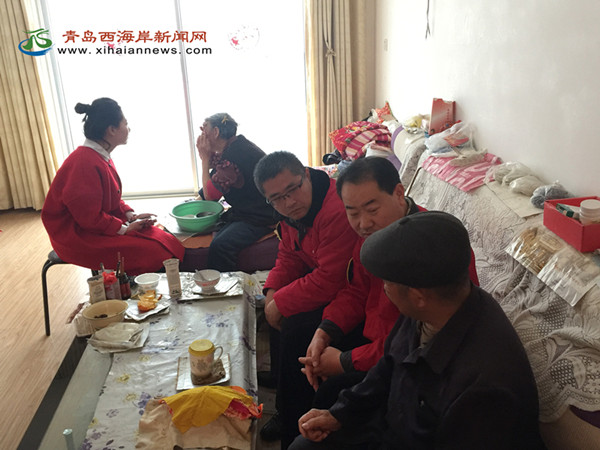 元宵佳节,孤寡老人身边多了志愿者-青岛西海岸