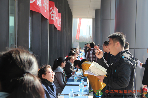 青岛光谷国际海洋信息港首届园区企业联合招聘