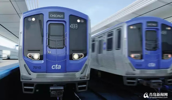 获芝加哥846辆地铁订单 创记录-青岛西海岸新