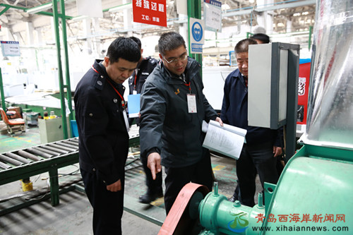 黄岛区开展企业复工安全生产万人大培训 铸造