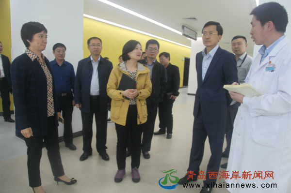 新区副区长张磊娜到中医医院园区综合门诊部调