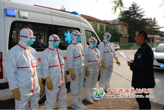 新区六汪中心卫生院举行疑似霍乱疫情应急处置